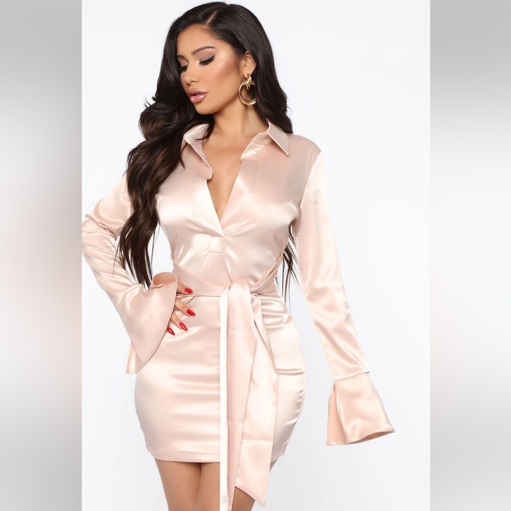 Fashionnova Satin Dress